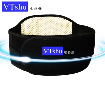 Nano-polymer far-infrared physiotherapy heating waist support brace belt
