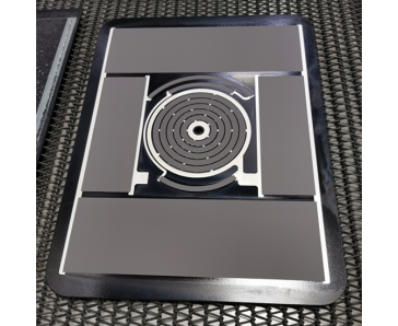 Microcrystalline graphene heating panel